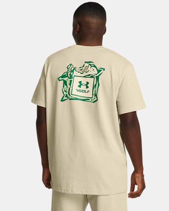 Camiseta UA Playoff para hombre, Brown, pdpMainDesktop image number 1